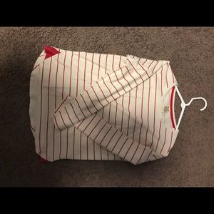 Stripped Quarter Sleeve